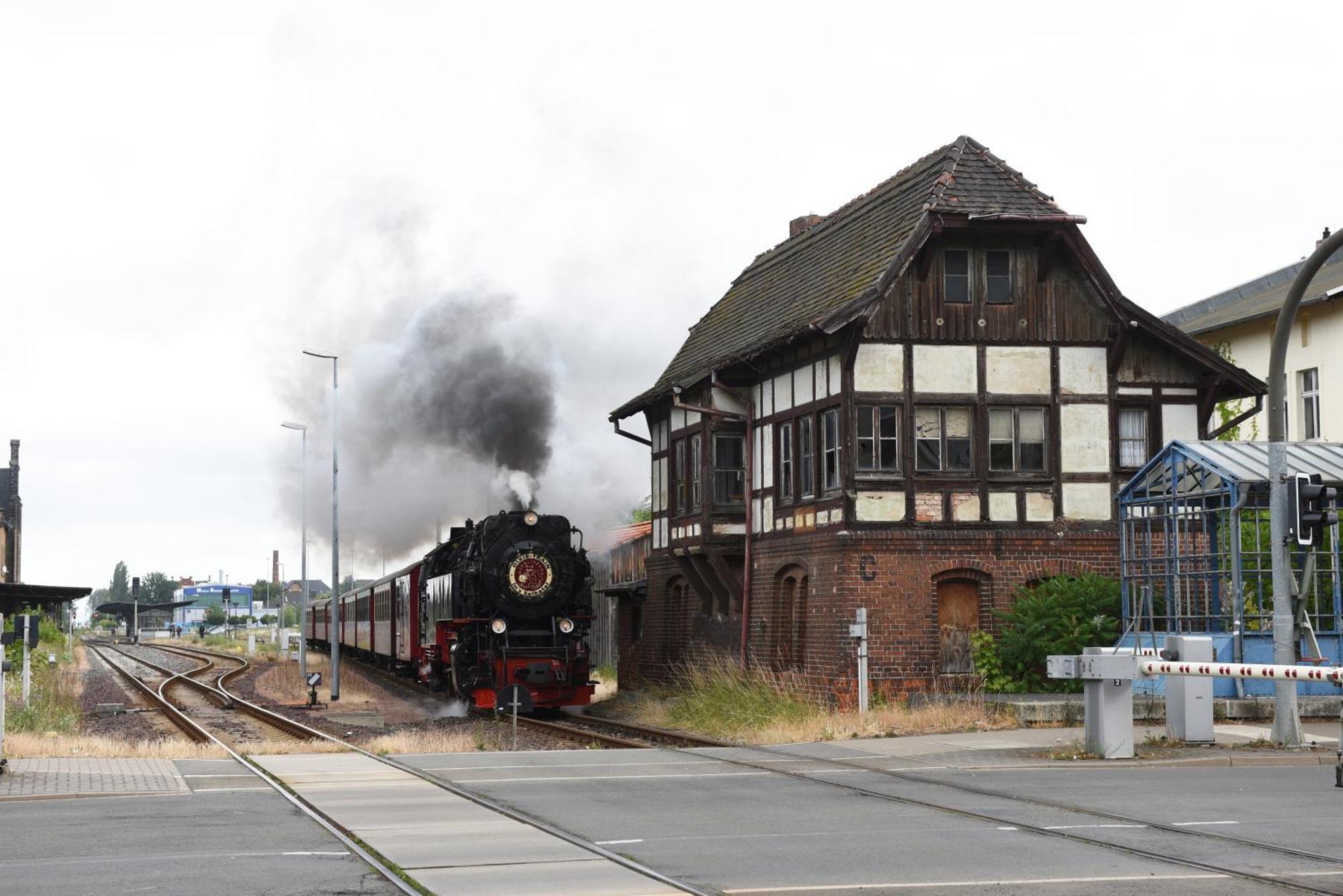 Bungalow Am Osterteich Gernrode  エクステリア 写真