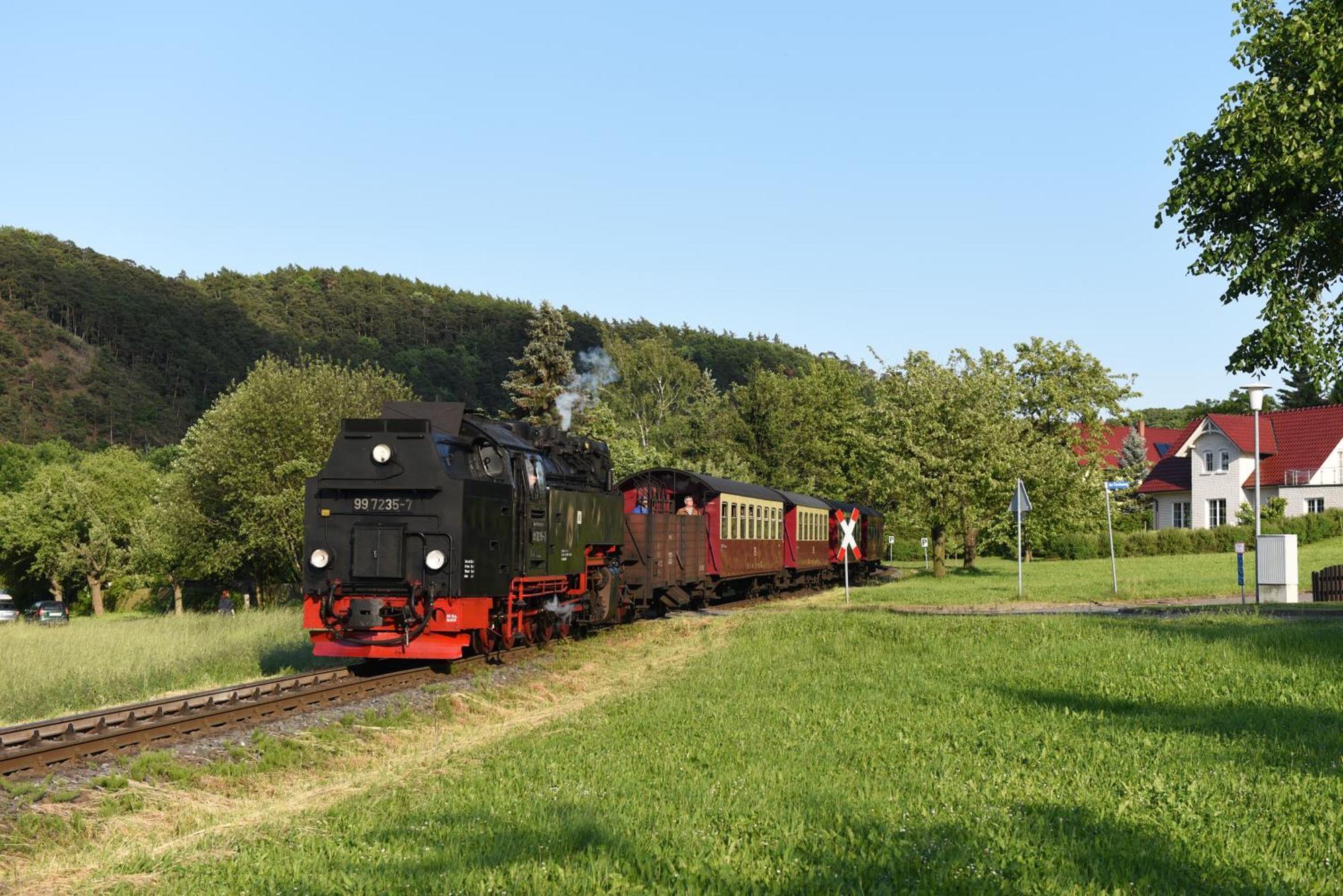 Bungalow Am Osterteich Gernrode  エクステリア 写真
